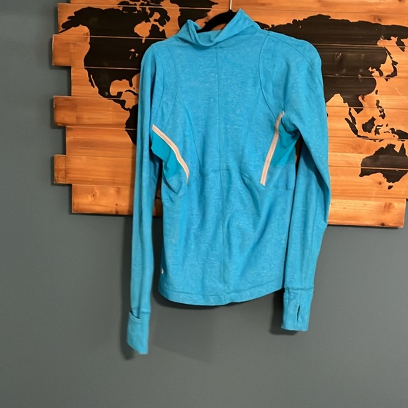 Lululemon quarter zip rulu running top - size 10 - Picture 5 of 6